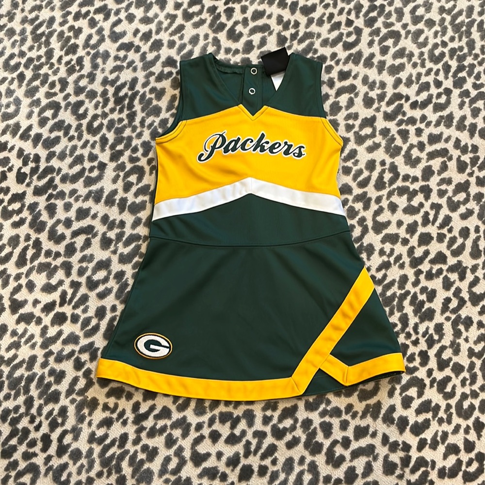 Packers Toddler Cheer Uniform NWT